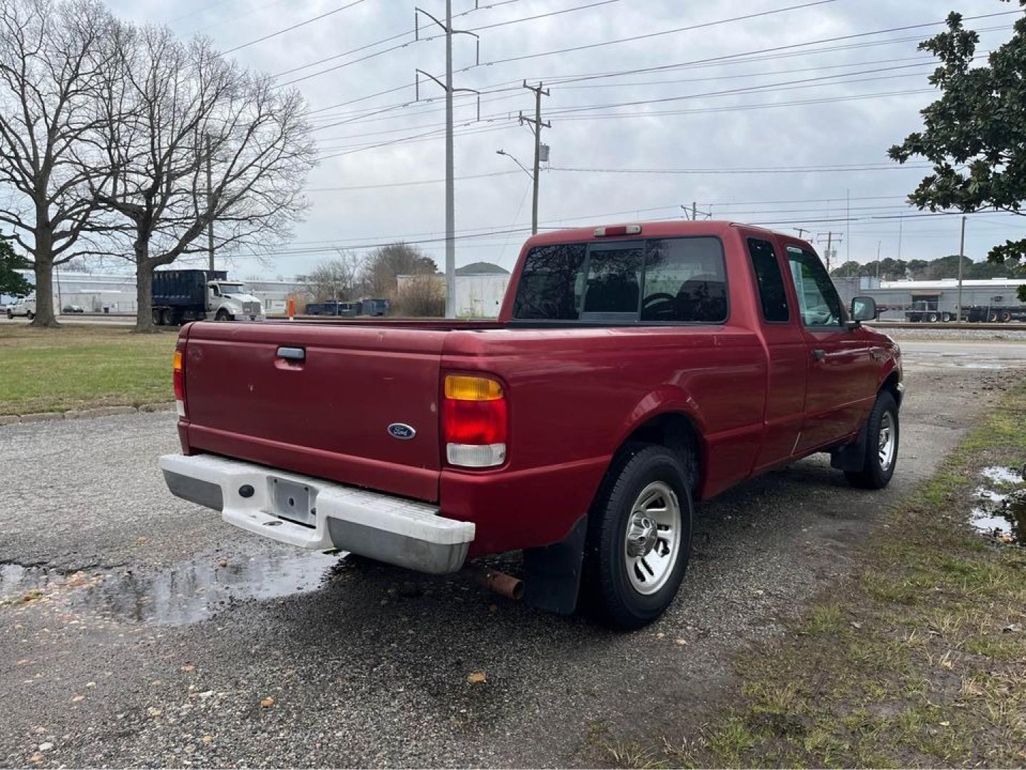 1999 Red /Gray Ford Ranger XL (1FTYR14C9XT) with an 2.5 4 Cylinder engine, 5 Speed Manual transmission, located at 5700 Curlew Drive, Norfolk, VA, 23502, (757) 455-6330, 36.841885, -76.209412 - -1999 Ford Ranger 5 Speed Manual 146k -2.5 4 cylinder extended cab -Runs and drives great -Clearcoat faded on front and hood -New state inspection -Ready for a new owner -VADLR - Photo#4